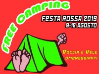 FESTA ROSSA 2019: COME OGNI ANNO FREE CAMPING!